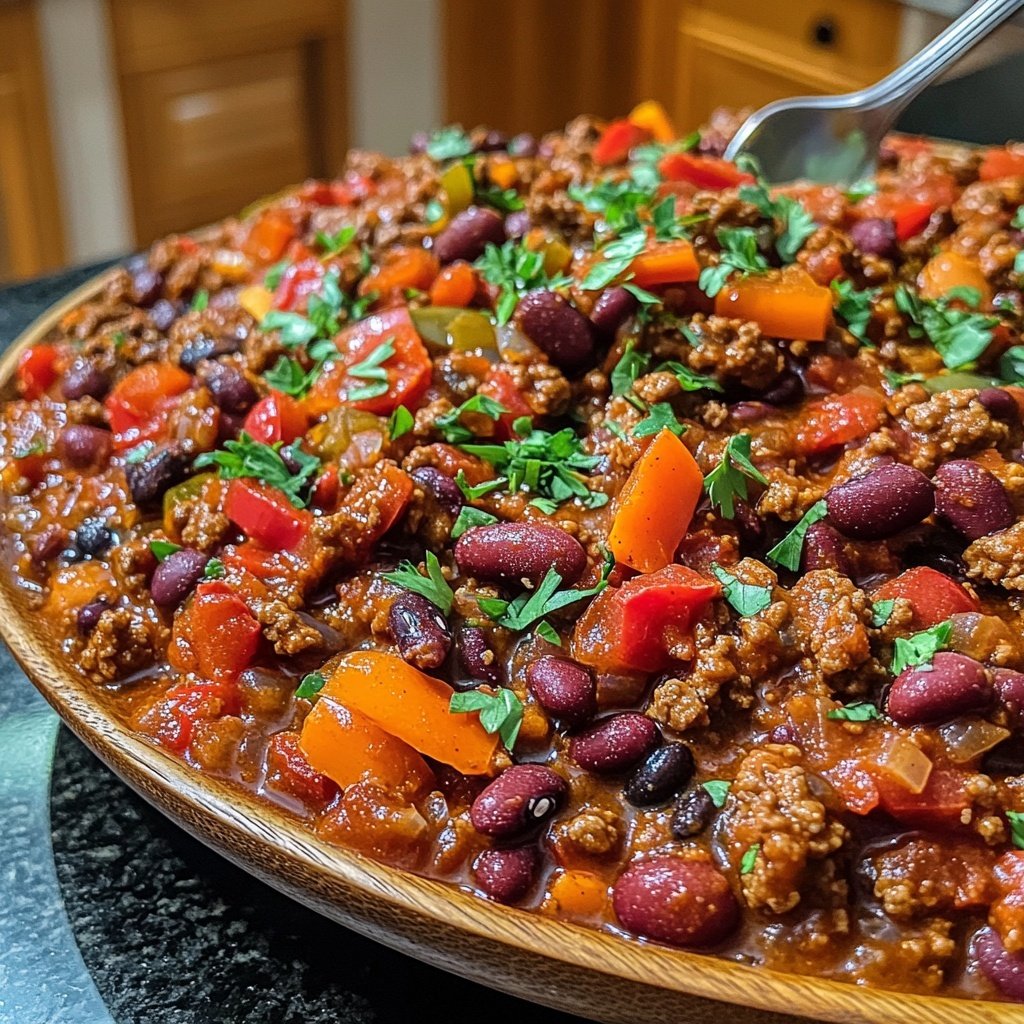 Chili sin Carne mit Linsen