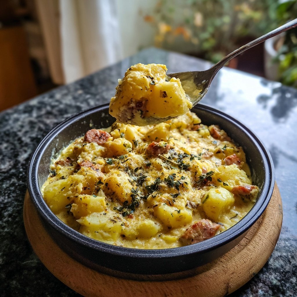Würziger Kartoffel‑Wurst‑Eintopf – herzhaft & cremig