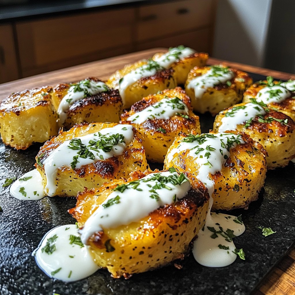 Ofenkartoffeln mit Joghurt-Dip