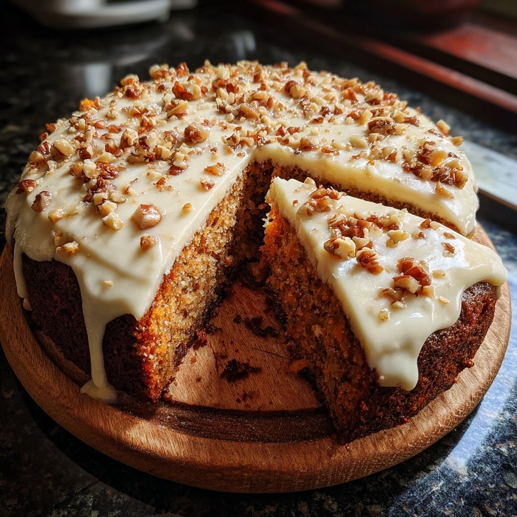 Karottenkuchen Mit Haselnüssen