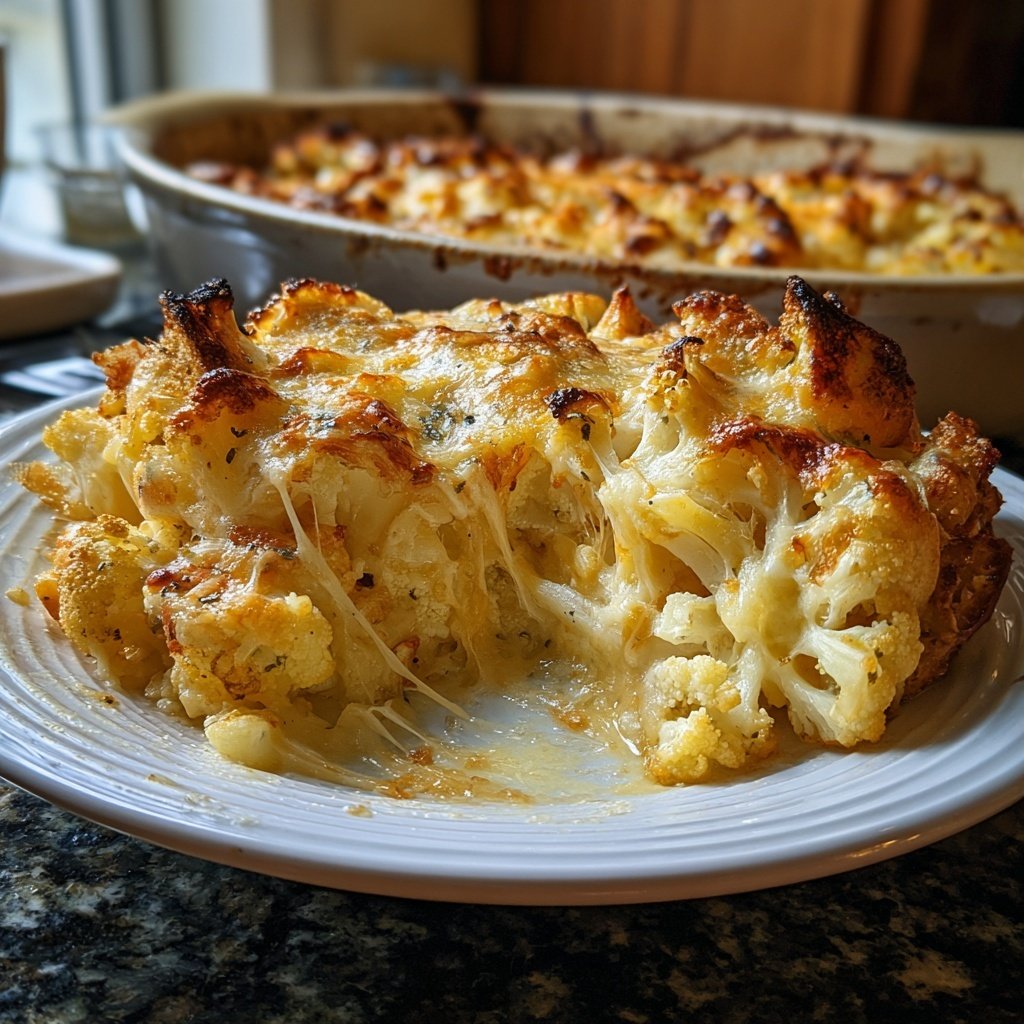 Blumenkohl Auflauf Mit Käse