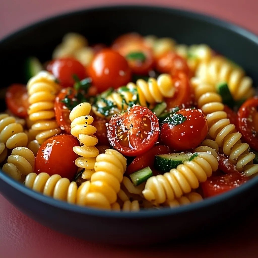 Tomaten-Zucchini-udeln
