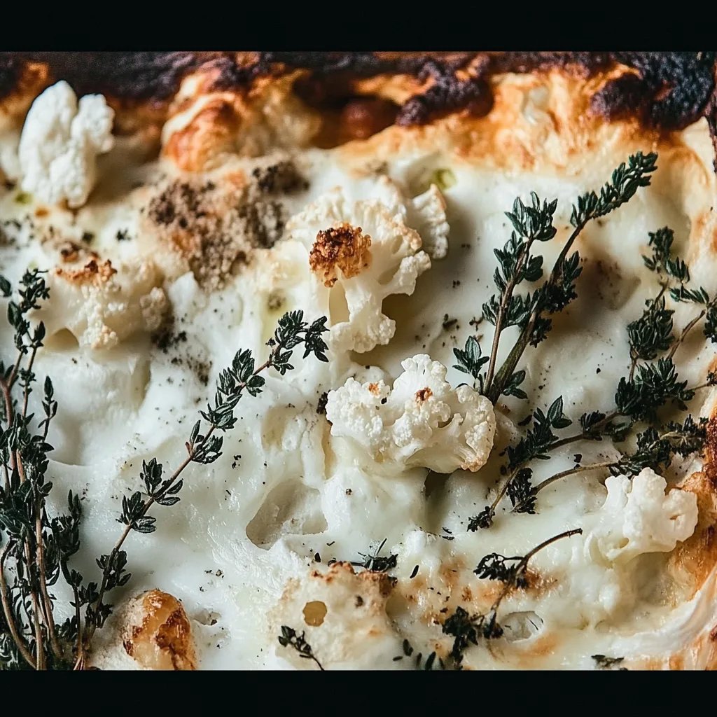 Blumenkohl-Hack-Auflauf mit Feta