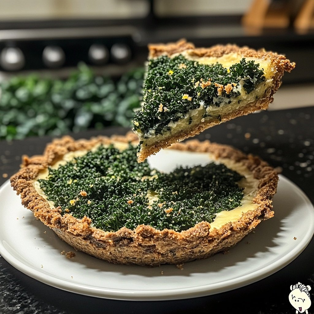 Schwarzkohl-Zitronen-Quiche – einfaches Rezept