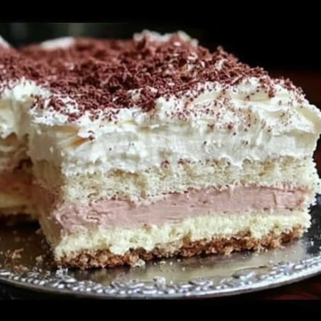 Vanillecreme Kuchen ohne Backen