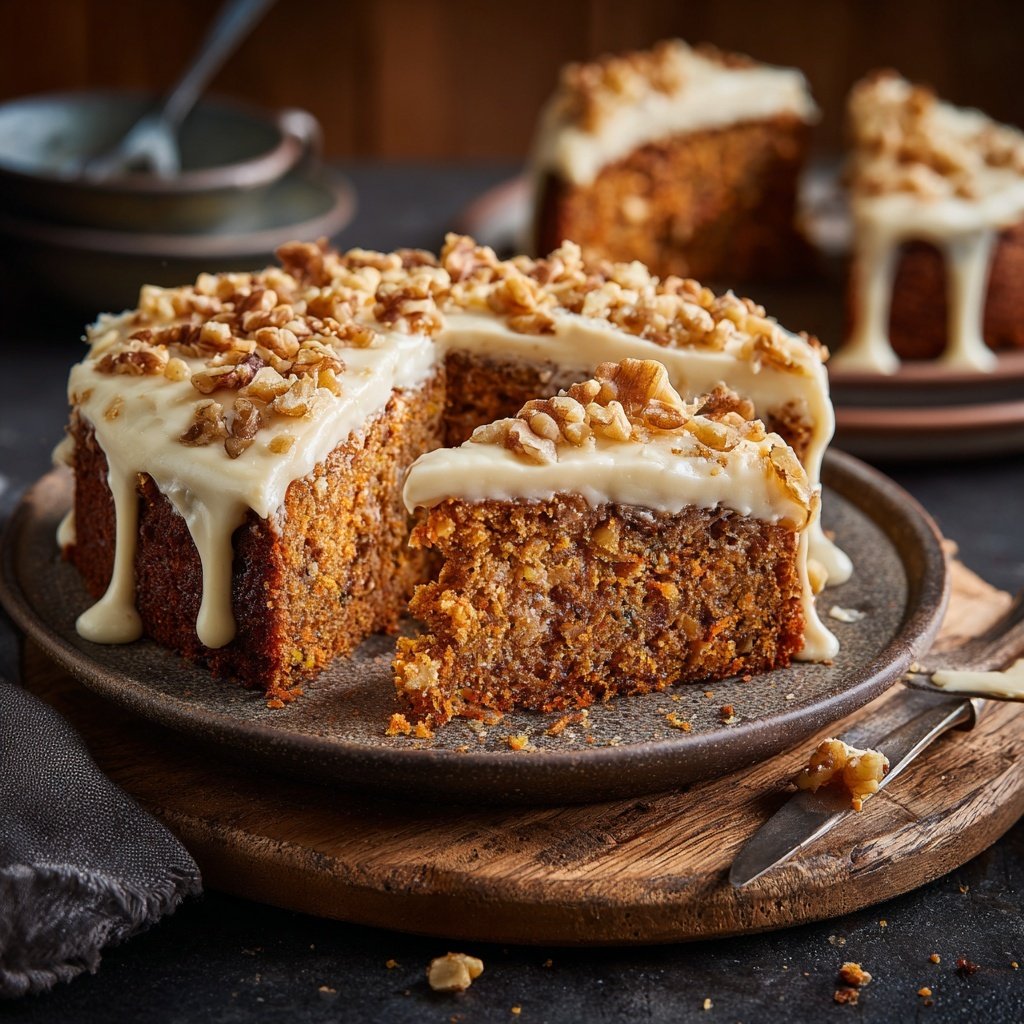 Karottenkuchen Mit Dinkel Mehl