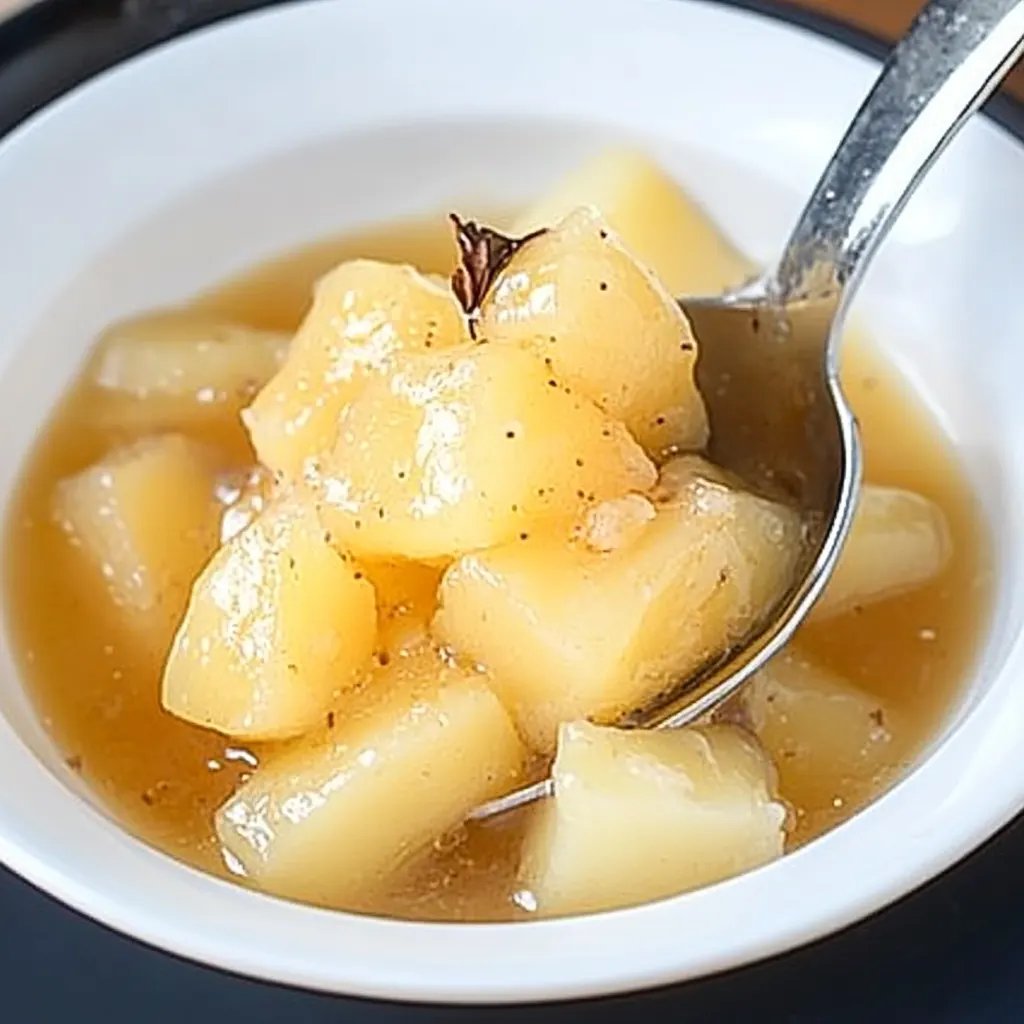 Klassisches Apfelkompott