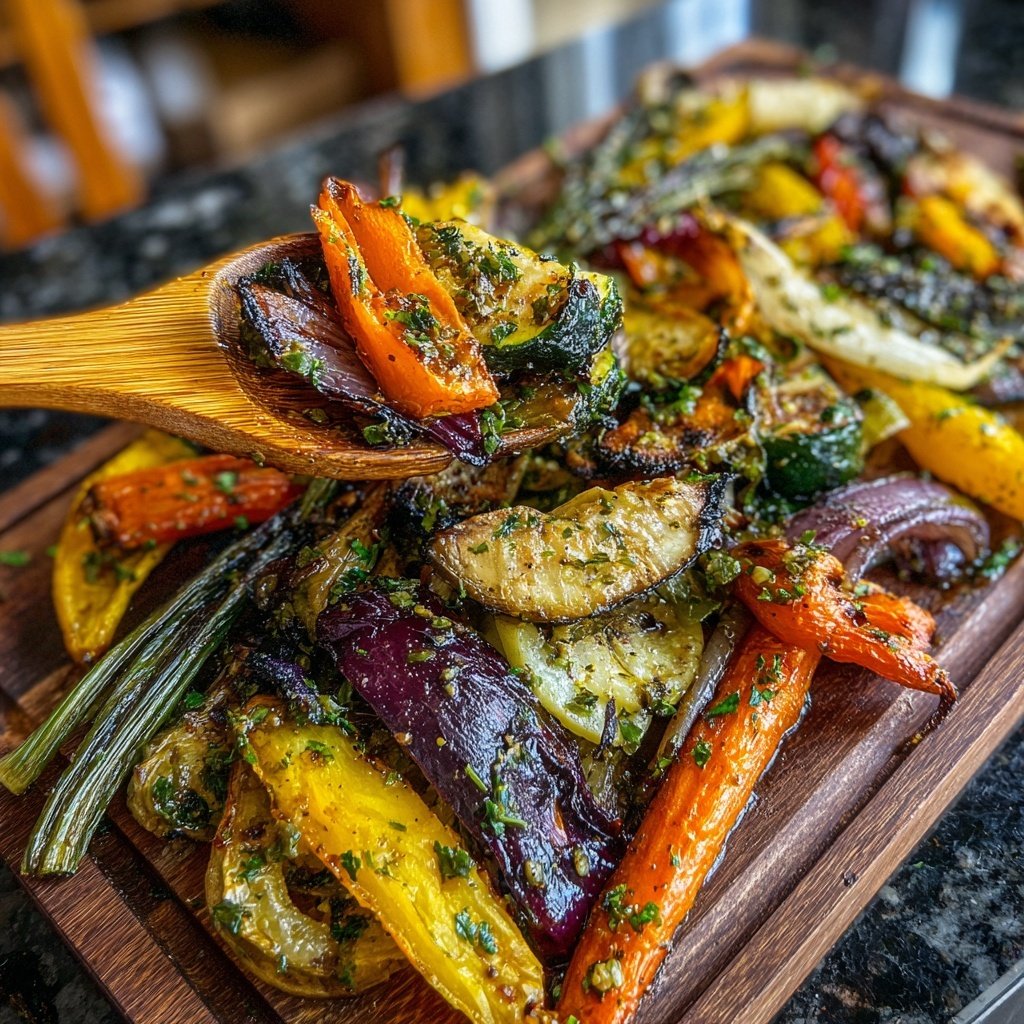 Grillgemüse Mit Kräuter Marinade