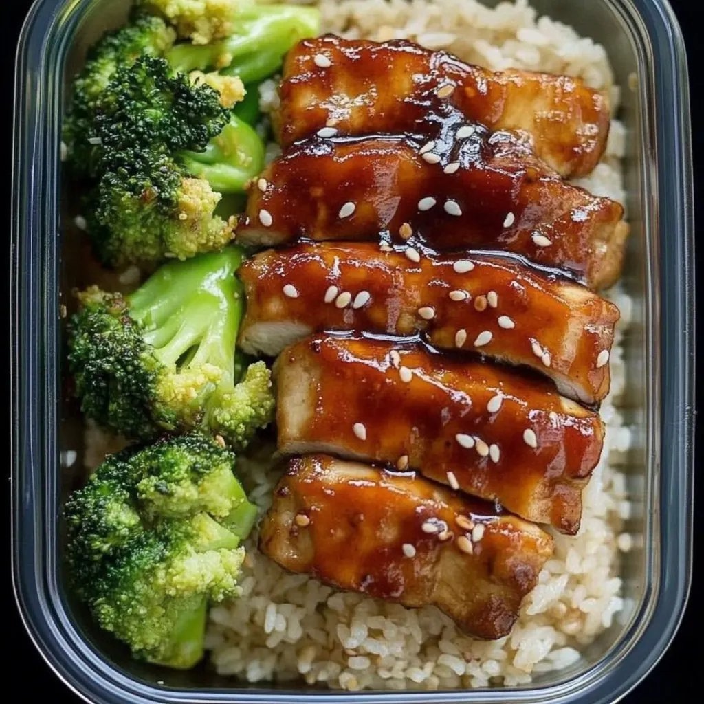 Teriyaki-Hühnchen-Bowls