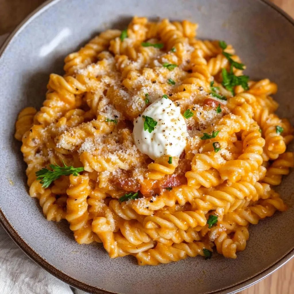 Cremige Pasta - gesund & einfach