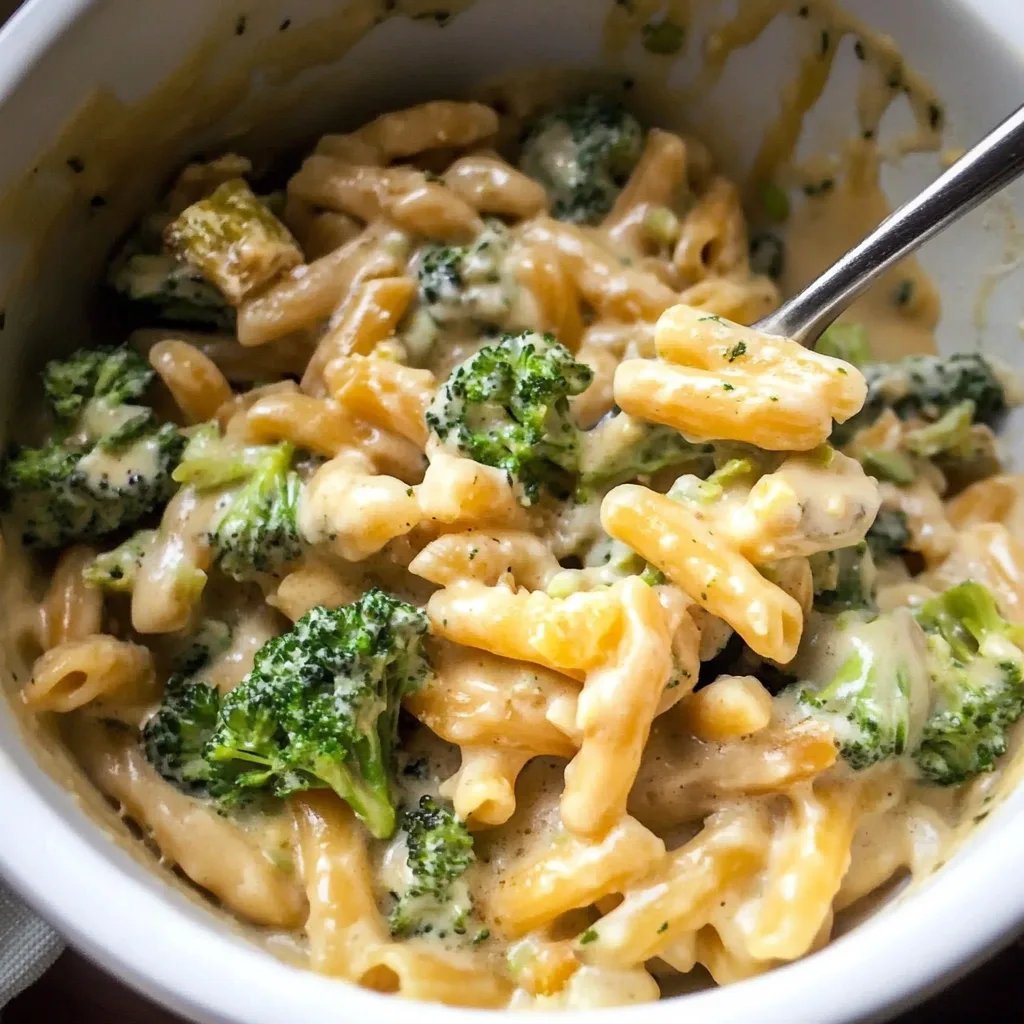 Eintopf-Brokkoli-Alfredo-Pasta